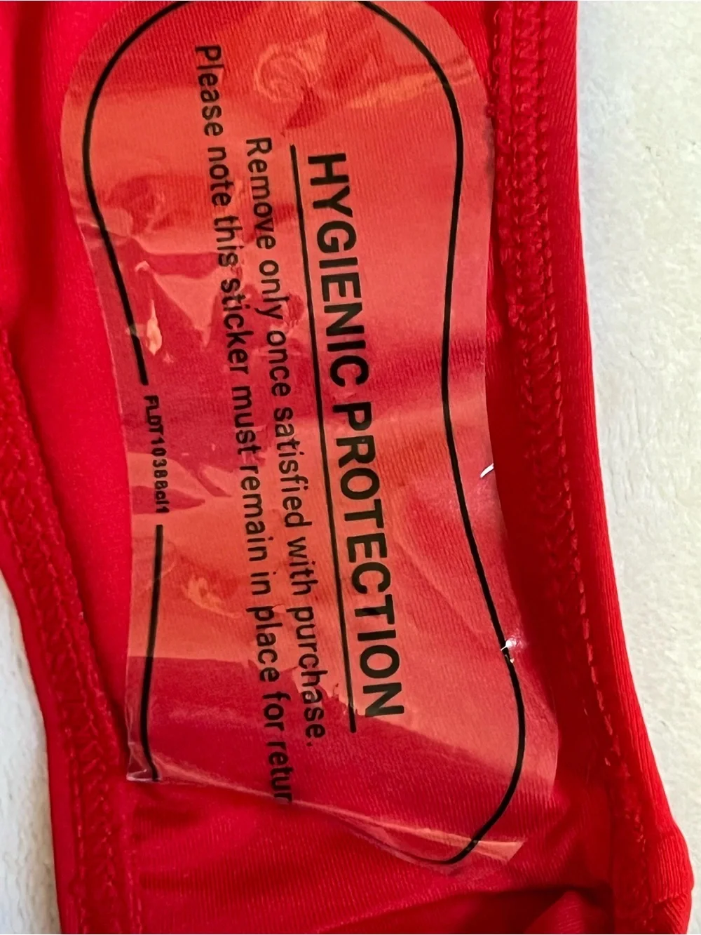 Holipick Red bathing suit bottoms - Vibrant Red